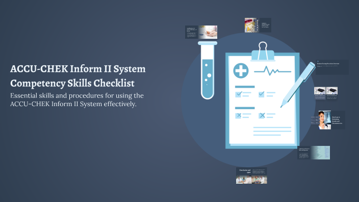 ACCU-CHEK Inform II System Competency Skills Checklist by ALVIN IMPERIO ...