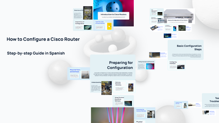 How to Configure a Cisco Router by Pedro Rojas on Prezi