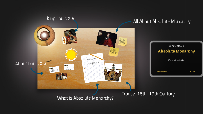 Absolute Monarchy: Louis XIV by Alondria Williams on Prezi