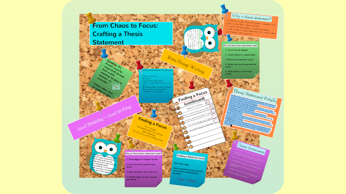 Basic Writing: Crafting a Thesis Statement by Katie Friedman on Prezi