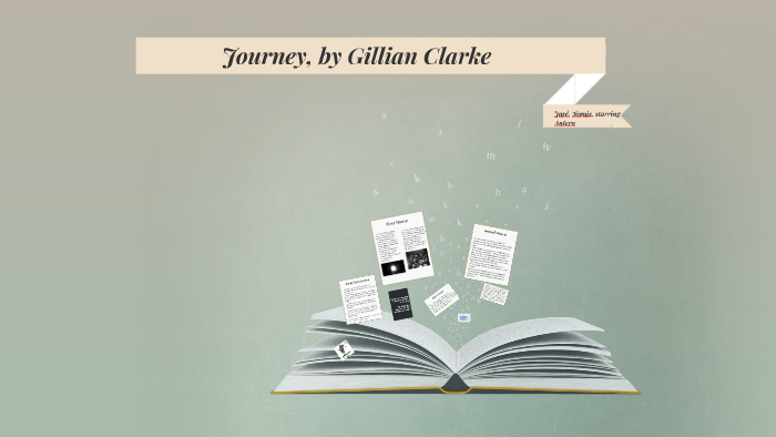 journey gillian clarke
