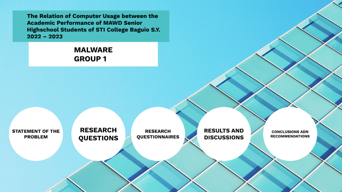 The Relation of Computer Usage between the Academic Performance of MAWD ...