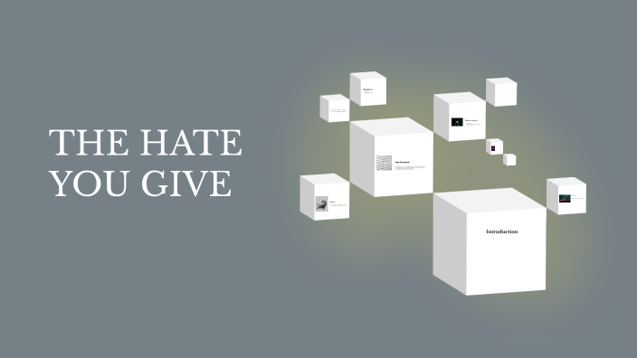 THE HATE YOU GIVE by Bjørk Stæhr on Prezi