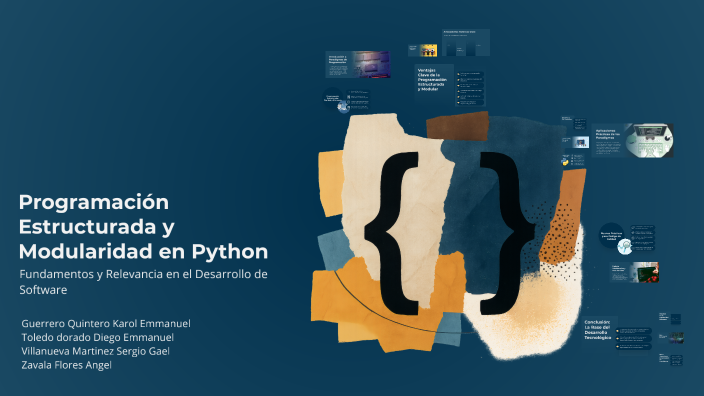 Programación Estructurada y Modularidad en Python by SERGIO GAEL ...
