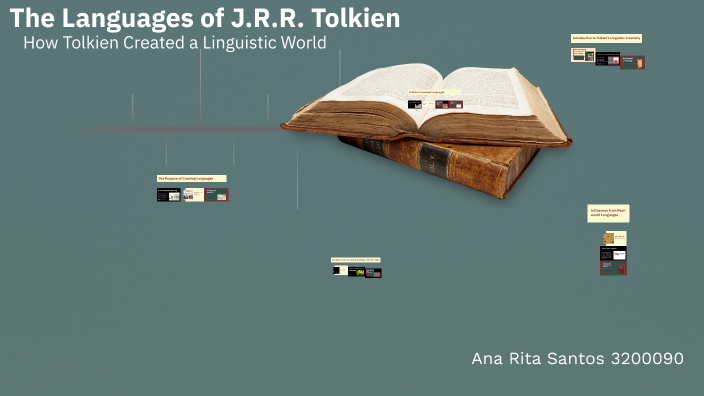 Tolkien Language Tree The Languages of J.R. Tolkien by Ana Santos on Prezi