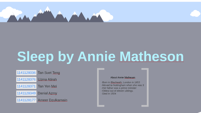 sleep-by-annie-matheson-poem-by-ameer-dzulkarnain