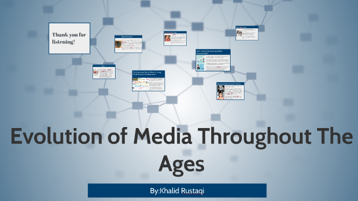 Evolution of Media Throughout The Ages by Khalid Rustaqi on Prezi