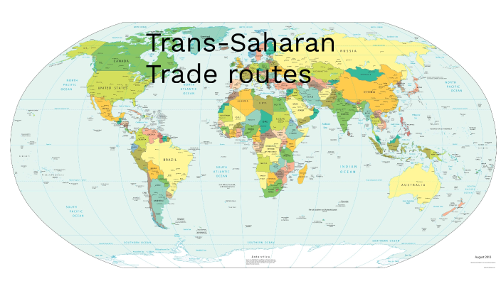 Trans-Saharan Trade Routes By Sepsepi On Prezi