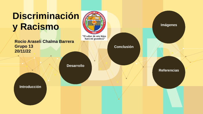 Discriminación y Racismo by Rocio Chalma Barrera on Prezi