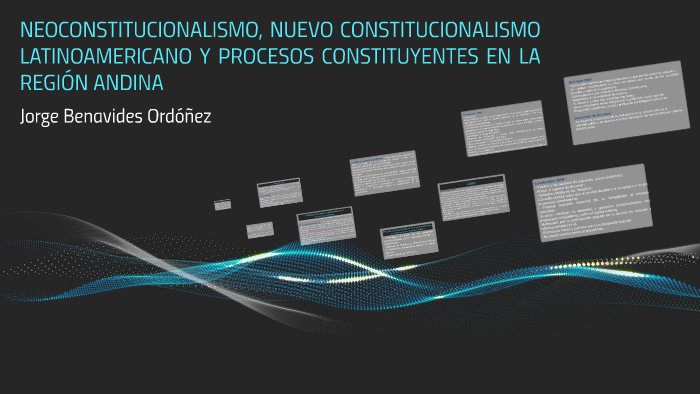 NEOCONSTITUCIONALISMO, NUEVO By Martín Pérez On Prezi