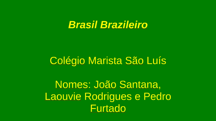 O Brazil Não Conhece O Brasil By João Santana 