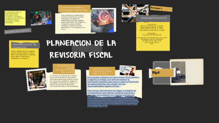 Planeacion De La Revisoria Fiscal By Ana Rodriguez On Prezi