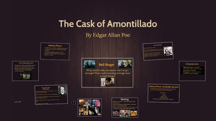 The Cask of Amontillado by Andie Faircloth on Prezi