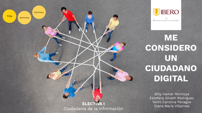 ME CONSIDERO UN CIUDADANO DIGITAL by DIANA MARÍA VILLARREAL VARGAS on Prezi