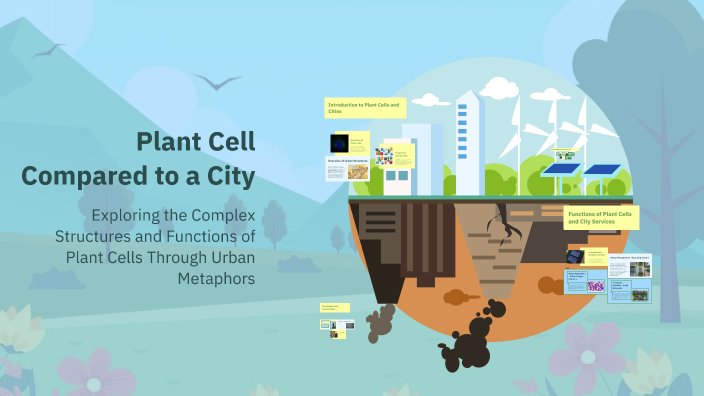 Plant Cell Compared to a City by Zachary Tollefson on Prezi