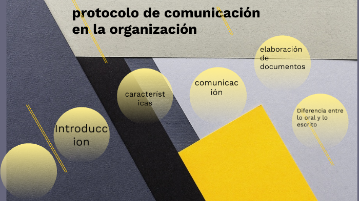 protocolos de la comunicacion en la organizacion by daniel camilo ...