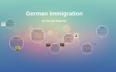 german immigration essay