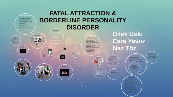 fatal attraction borderline personality disorder essays