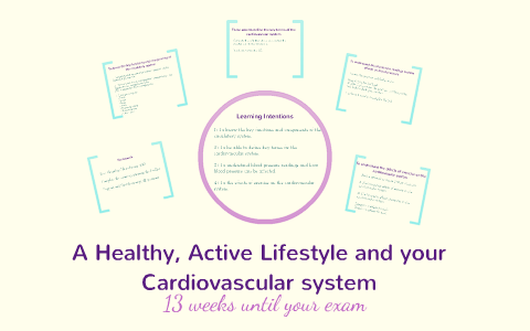 A Healthy, Active Lifestyle and your Cardiovascular system by hannah ...