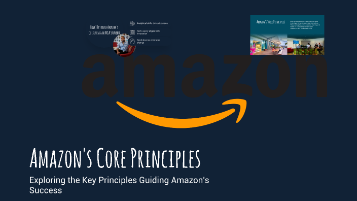 Amazon's Core Principles by Dinesh Pattanayak on Prezi