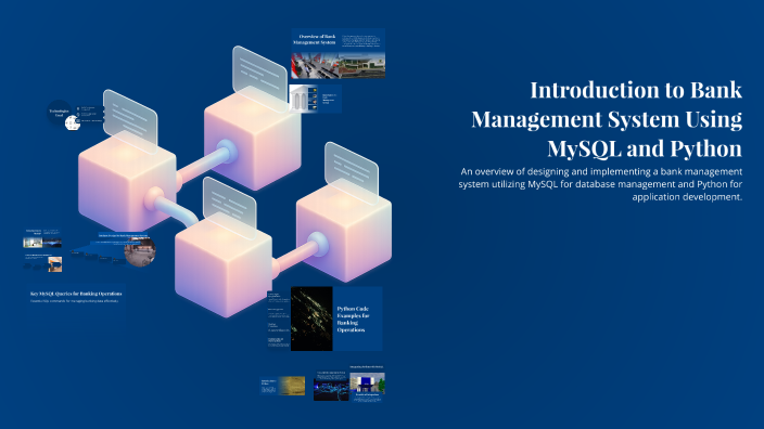 Introduction to Bank Management System Using MySQL and Python by ...