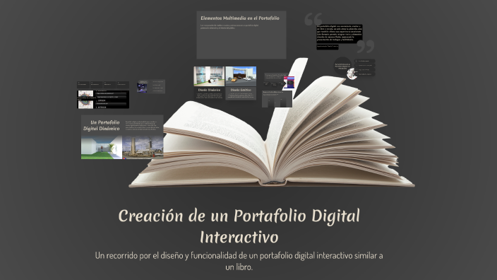 Creación de un Portafolio Digital Interactivo by tatiana lescano on Prezi