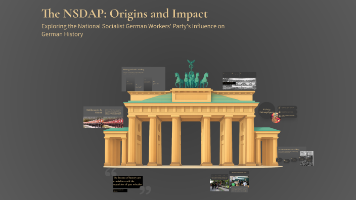 Nsdap Explained The NSDAP: Origins and Impact by Dania Diekmann on Prezi