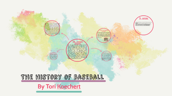 essay on the history of baseball