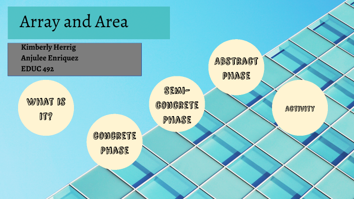Array and Area Model by Kimberly Herrig on Prezi