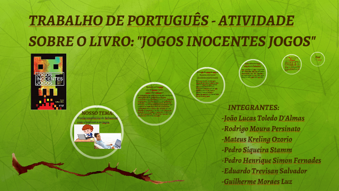 O LIVRO DOS JOGOS