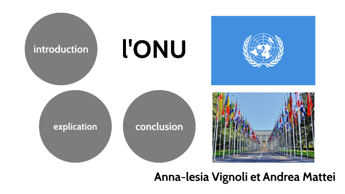 exposé ONU by andrea mattei on Prezi