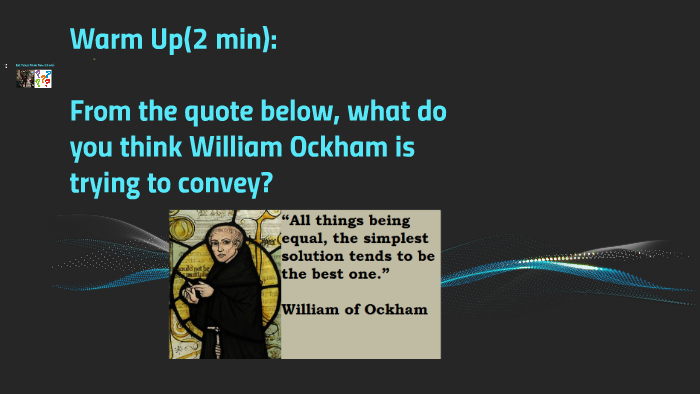 Failing Occam's Razor Fallacy by Josh Nunez on Prezi