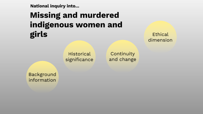 National Inquiry into Missing and Murdered Indigenous Women and Girls ...