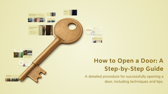 How to Open a Door: A Step-by-Step Guide by LOGAN MERKES on Prezi