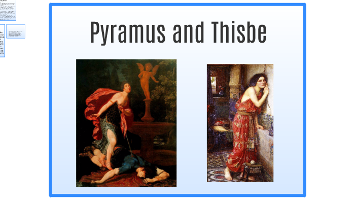 pyramus and thisbe story analysis