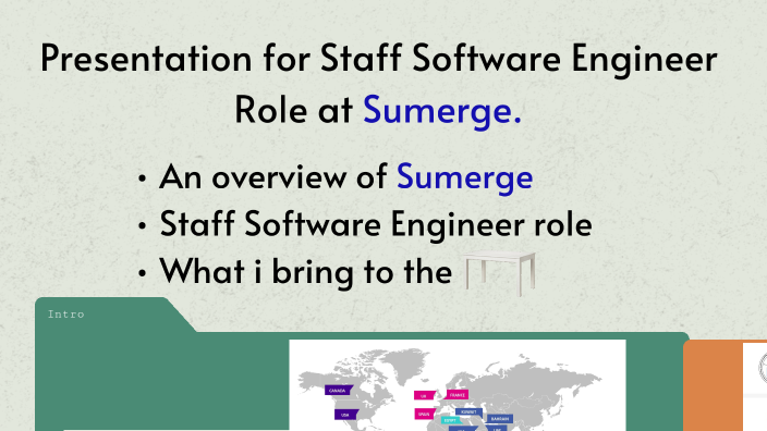 An overview of Sumerge, the Software Engineer role, and the unique ...