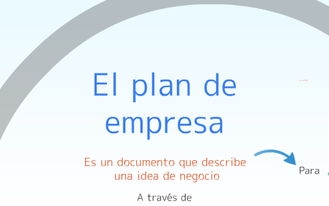 El plan de empresa by javier herranz on Prezi