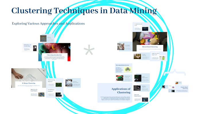 Clustering Techniques in Data Mining by ANKIT CHAUDHARI on Prezi