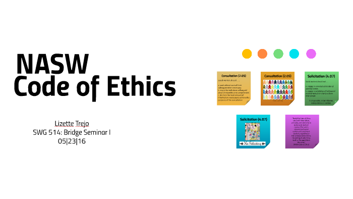 NASW Code of Ethics 2.05 & 4.07 by Lizette Daniel on Prezi