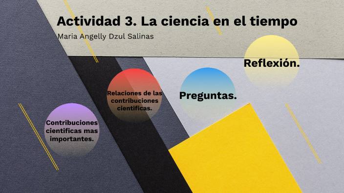 La cienciaen en el tiempo by Maria Dzul Salinas on Prezi