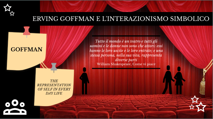 Erving Goffman, la vita quotidiana come rappresentazione by Marta