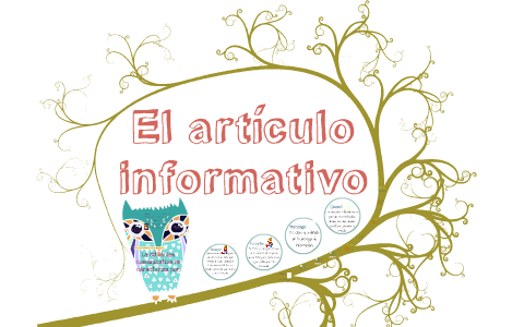 Articulo informativo by Sindy Martinez Letelier on Prezi