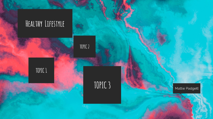 Healthy Lifestyle by Mattie Padgett on Prezi