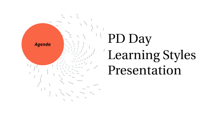 PD Day Learning Styles Presentations by Valerie Yearwood on Prezi