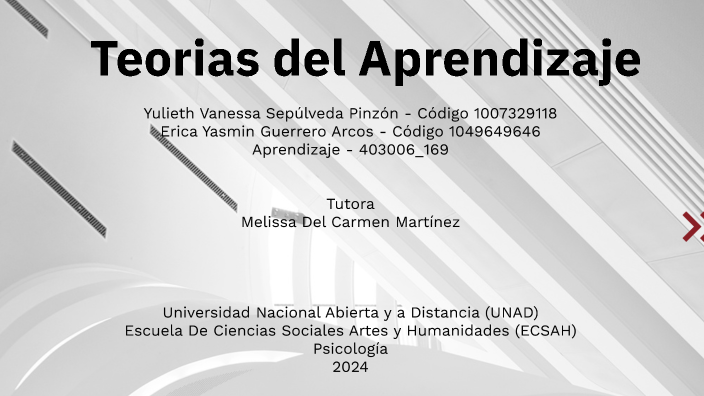 Teorias del Aprendizaje by YULIETH VANESSA SEPULVEDA PINZON on Prezi