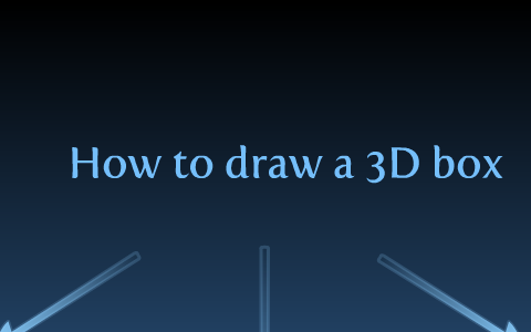 How to draw a 3D box by Daniel Harper on Prezi