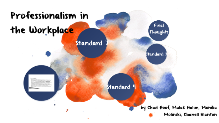 Professionalism in the Workplace by Chanell Blanton on Prezi