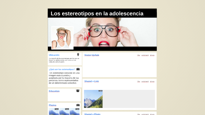 Los Estereotipos En La Adolescencia By Diana Gutierrez On Prezi