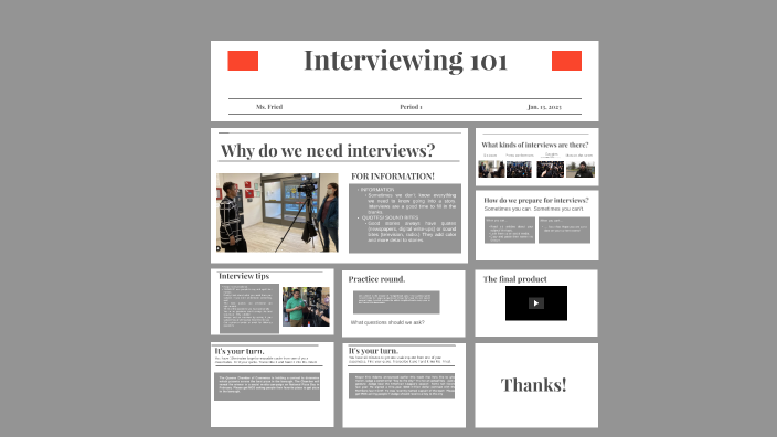 Interviewing 101 by Chelsea Katz on Prezi