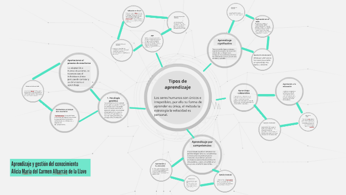 Tipos de aprendizaje by Alicia Albarran on Prezi